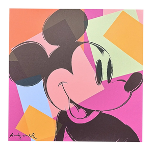 After Andy Warhol, Mickey Mouse Colored, 1980s, Print