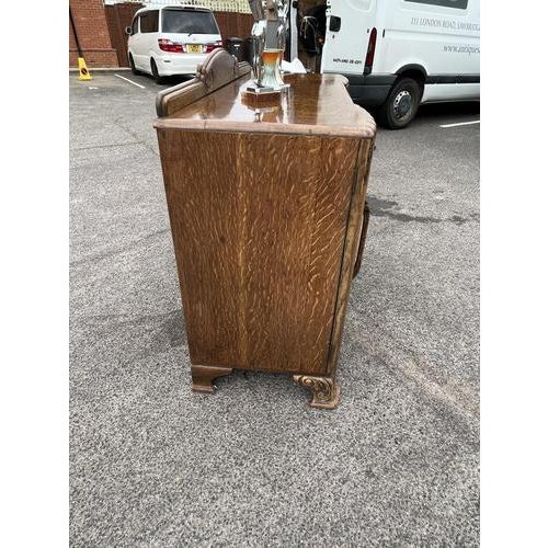 Art Deco Oak Sideboard, 1930s For Sale - Image 17 of 18
