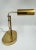 Brass 1970s Clover Lamp Co. Adjustable Brass Pharmacy, Bankers or Desk Lamp Styled After Reggiani and Arteluce For Sale - Image 8 of 11