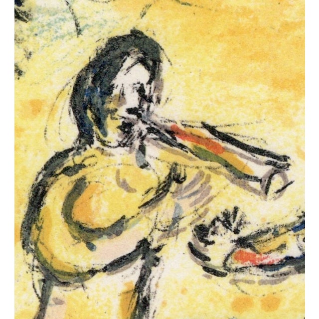 Marc Chagall, Feast at Menelaus's, from Odyssey, 1989, Lithograph For Sale - Image 4 of 12