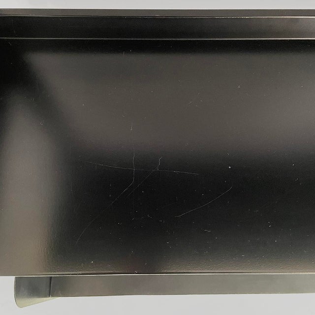 Black Italian Modern Modular Black Congresso Bookcase attributed to Lips Vago, 1970s, Set of 3 For Sale - Image 8 of 18