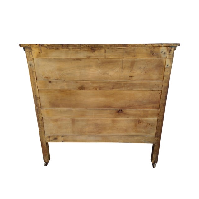 Restored Antique 19th-Century American Empire Chest of Drawers For Sale - Image 11 of 11