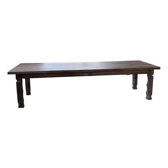 Farmhouse Table in Oak, 1890s For Sale