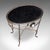 1970s Pair of Vintage Garden Tables, French, Cast Iron, Oval, Veranda, Serving, c.1970 For Sale - Image 5 of 12