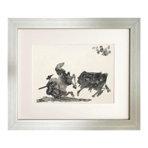Pablo Picasso Toros Y Toreros 14 Dated 3-4-59 Framed