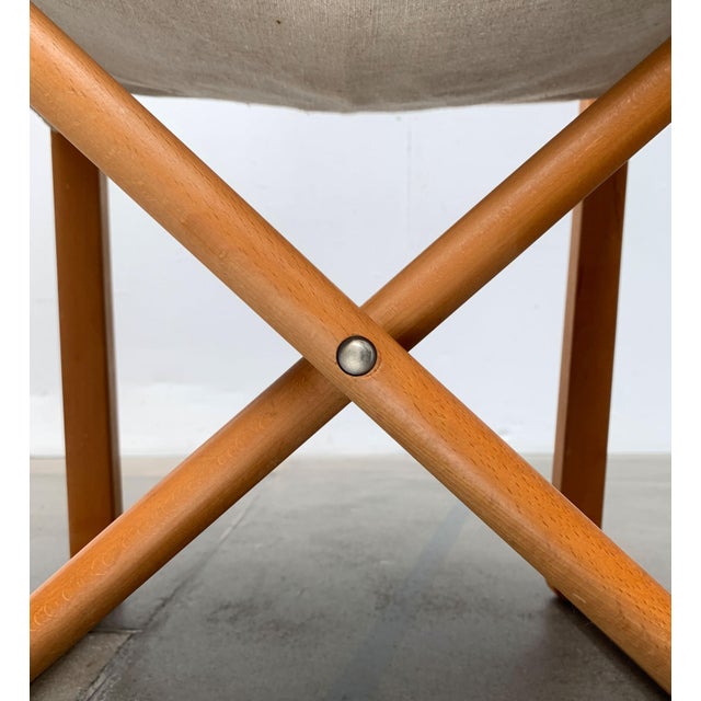 Casala Mid-Century German Safari Folding Chair from Casala, 1960s For Sale - Image 4 of 18