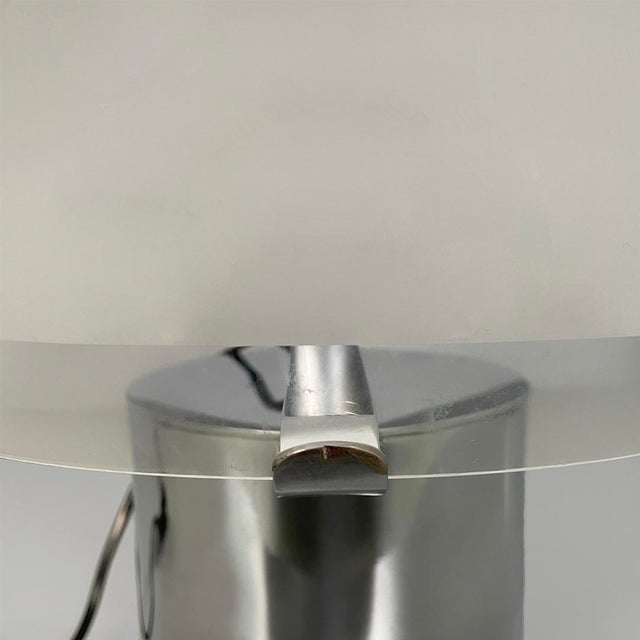 Mid-Century Modern Italian LTA6 Porcino Table Lamps attributed to Luigi Caccia Dominioni for Azucena, 1960s, Set of 2 For Sale - Image 13 of 15