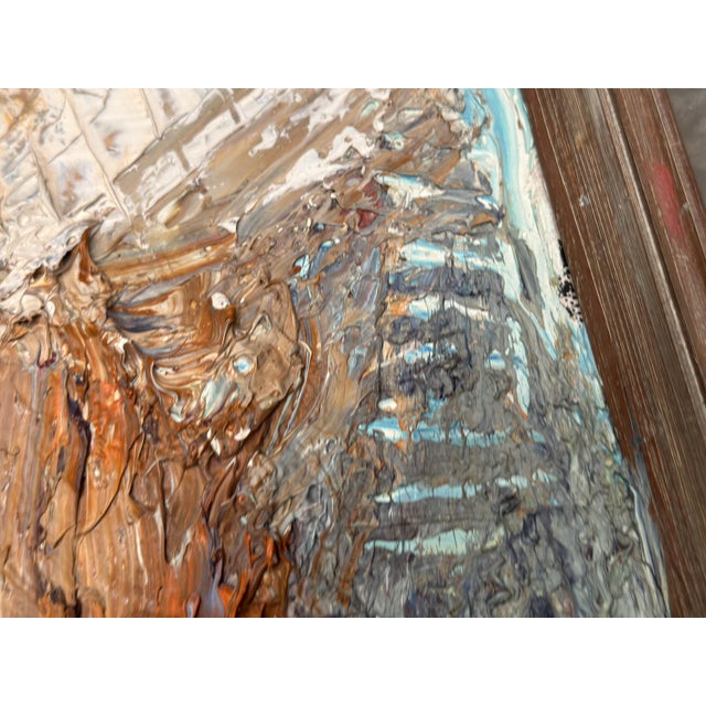 Swedish Artist, Abstract Composition, 1950s, Oil on Canvas, Framed For Sale - Image 7 of 18