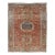 Antique Persian Karadjeh Rug With Geometric Medallions and Tribal Motifs 4'10 X 6'5 For Sale