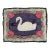Vintage Zabihi Collection American Hooked Duck Rug - 2' x 2'6" For Sale