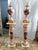 Add a romantic and refined touch to your interior with this grand decorative vase and matching pedestal, beautifully...