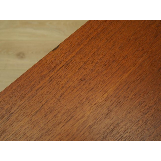 Orange Vintage Danish Teak Chest of Drawers, 1970s For Sale - Image 8 of 11