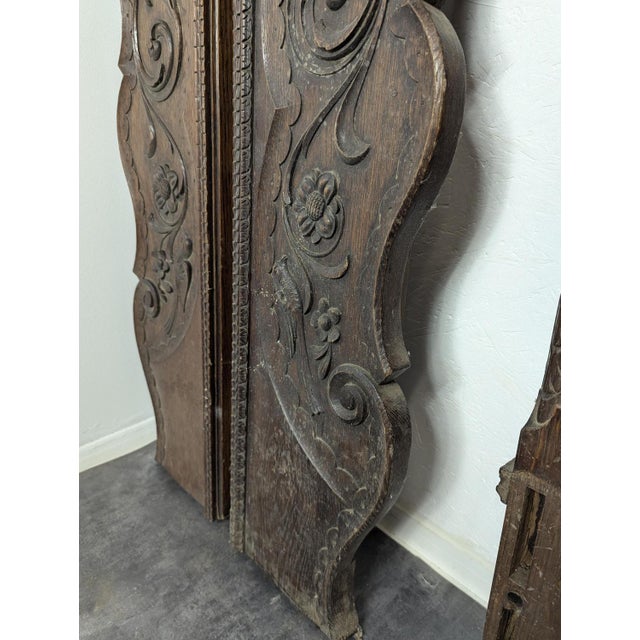 Norman Bed in Richly Carved Oak For Sale - Image 16 of 17