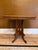 Antique Eastlake Victorian Oak Parlor Side Table With Carved Pedestal Base and Acorn Finial For Sale - Image 10 of 15