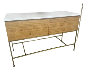 Mid 20th Century Paul McCobb Mid Century 4 Drawer Console Table