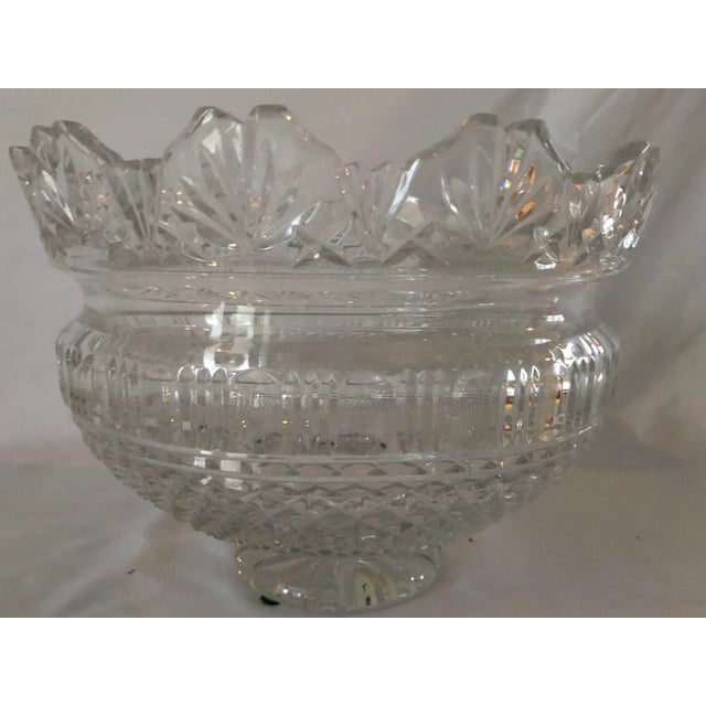 Transparent 1980s Waterford Limited Edition Kings Bowl For Sale - Image 8 of 13