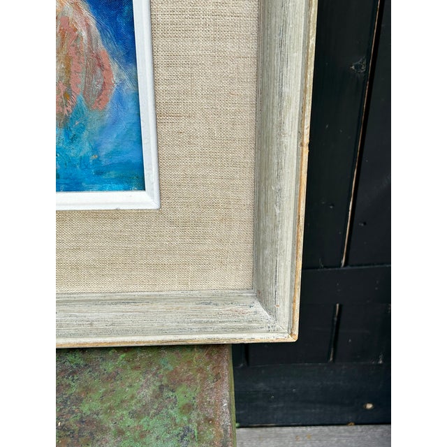 Blue Ruben, Captain, Mid-20th Century, Oil on Board, Framed For Sale - Image 8 of 14