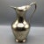 1970s Handmade Brass Pitcher and 2 Hand Pounded Brass Wine/Water Goblets-Set of 3 For Sale - Image 5 of 12