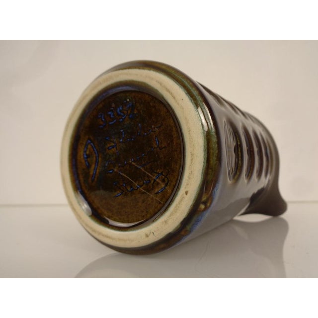Danish Studio Ceramic 3352 Vase by Einar Johansen for Soholm Stentoj, 1960s For Sale - Image 14 of 18