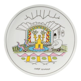 De Gustibus Plate by Alessandro Mendini for Design Memorabilia, 2015 For Sale