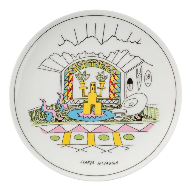 De Gustibus Plate by Alessandro Mendini for Design Memorabilia, 2015 For Sale