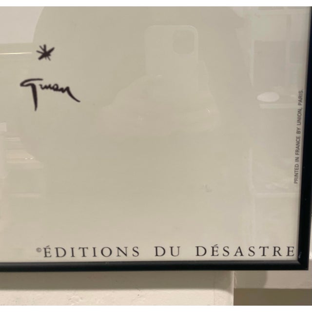 1970s Rene Gruau Le Rouge Baiser Lithograph For Sale In Monterey, CA - Image 6 of 7