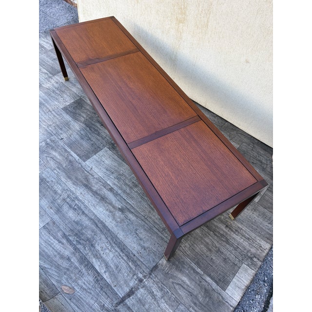 Mid Century Modern Fully Refinished Coffee Table Designed by Jack Cartwright for Founders. Circa 1960s For Sale In Miami - Image 6 of 17