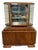 Art Deco Walnut Showcase, 1930s For Sale