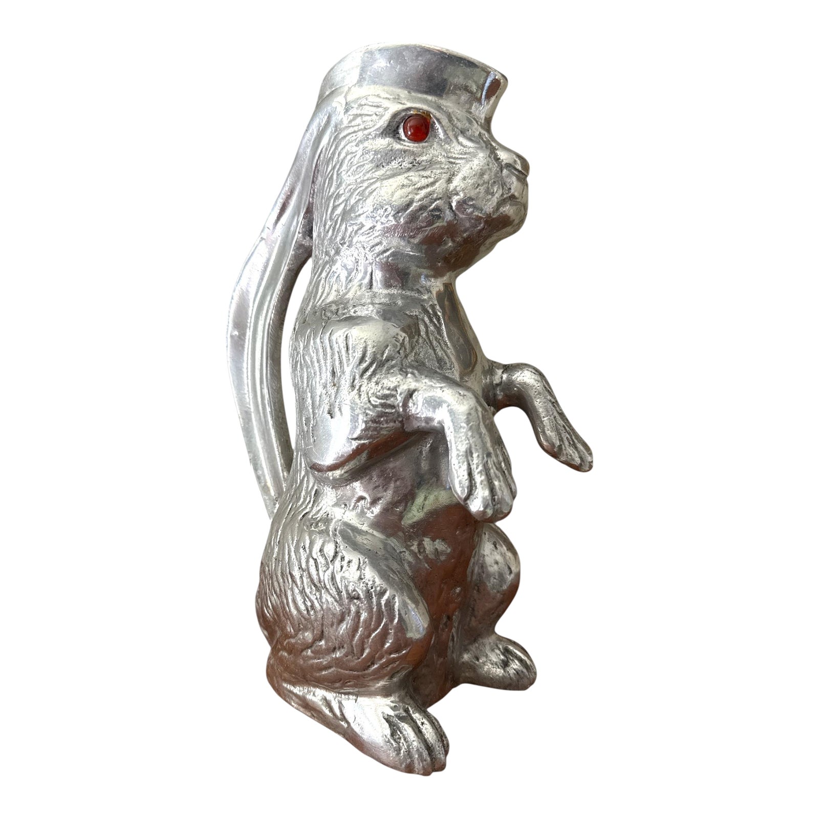 Vintage Arthur Court Cast Aluminum Rabbit Figural Pitcher C. 1970s ...
