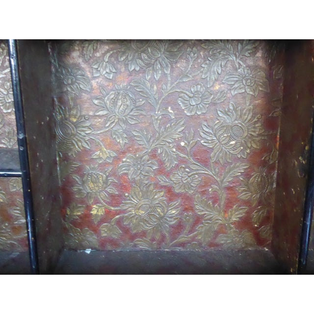 Late 19th Century 19th Century Japanned Bamboo Fall Front Desk For Sale - Image 5 of 13