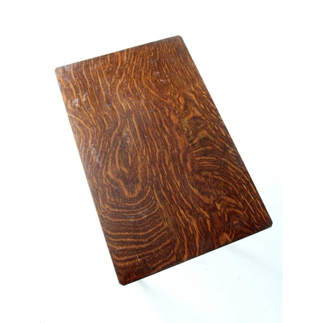 Antique Wooden "Clipper" Folding Table For Sale - Image 6 of 11