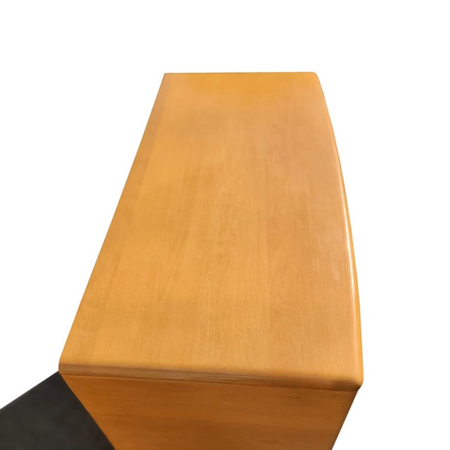 A Mid-Century Modern Heywood Wakefield Sculptura Highboy Dresser For Sale - Image 9 of 12