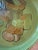 Ceramic 1960 Green French Cheese and Bread Round Plate Serving Platters by Los Angeles Potteries For Sale - Image 7 of 8