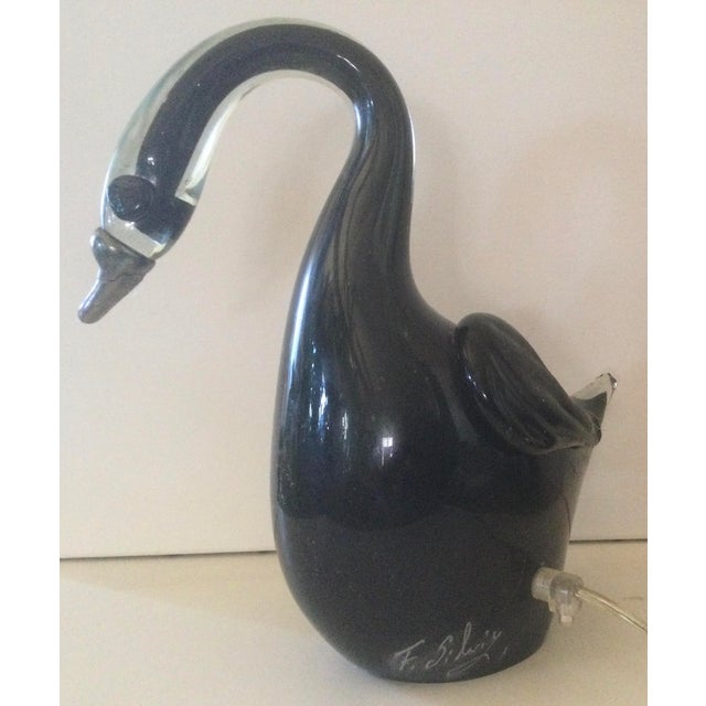 Contemporary Swan Lamp by Florea Silviu For Sale - Image 3 of 5