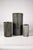 Studio Keramik set cylindrical vases which have been glazed in the most beautiful grey/blue/green colors. The vase are...