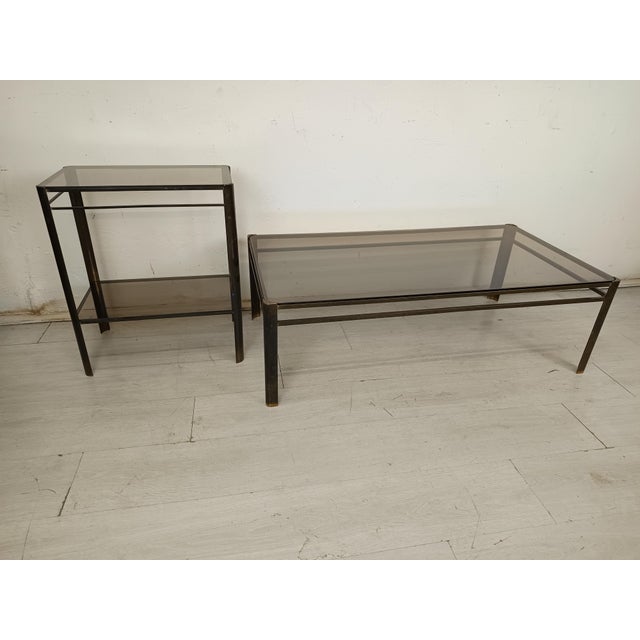 Gold Bronze Side Table, 1970s For Sale - Image 15 of 16