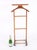 Brown Vintage Edwardian Style Walnut Valet Clothes Stand For Sale - Image 8 of 10