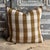 French Linen Accent Cover– Vichy Havane For Sale In Los Angeles - Image 6 of 7