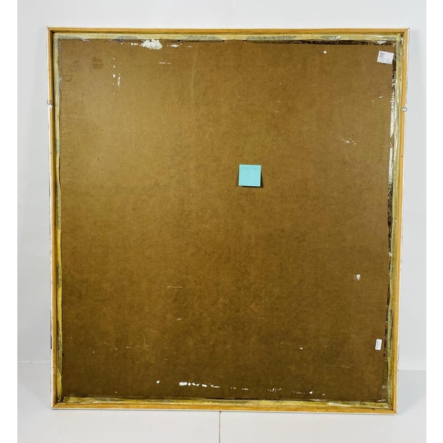 Monumental Mixed Media Painting by Mexican Artist Jesus Tellosa, Signed & Dated For Sale - Image 17 of 18