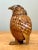 Chocolate Vintage Shanghai Weave Woven Rattan Bird For Sale - Image 8 of 12