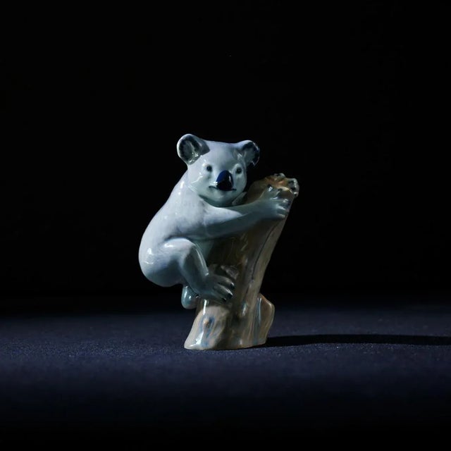 Porcelain Koala Bear Figurine from Copenhagen B&G For Sale - Image 4 of 4