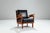 Belgian Lounge Chairs in Oak with Leather Cushions, 1960s, Set of 2 For Sale - Image 9 of 17