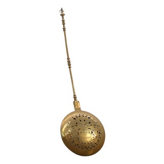 Antique Belgian Brass Bedpan, 17th century For Sale