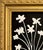 Contemporary Original Contemporary Black and White Framed Floral Painting For Sale - Image 3 of 3