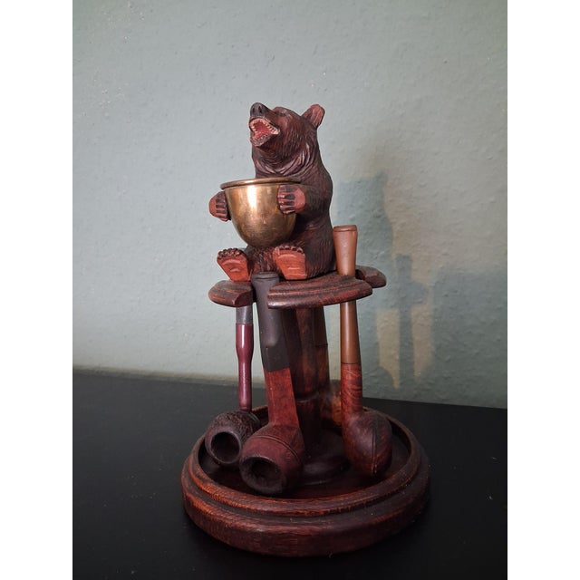Vintage Ashtray and Pipe Holders, 1950s, Set of 5 For Sale - Image 3 of 9
