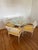 Vintage Kessler Outdoor Faux Bamboo Aluminum Table and Chairs Set For Sale - Image 9 of 11