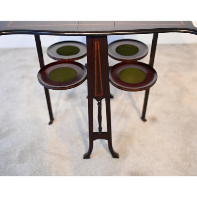 Edwardian Serving Table, 1900s For Sale - Image 4 of 13
