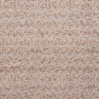Schumacher Janis Velvet Fabric in Brown For Sale