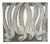 Isa Di Battista Gorini, Abstract Composition, 1990s, Painting on Canvas For Sale