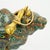 Metal Chinese Brass Gilt Ox Drawn Cart With Cloisonné and Enamel 20th Century For Sale - Image 7 of 18